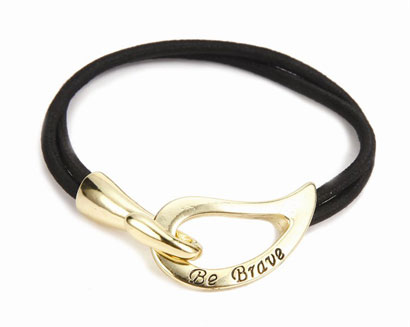 Fashion Wear Your Courage Gifts Dec Be Brave Bracelet From Alexa S Angels