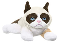 grumpy cat soft toy