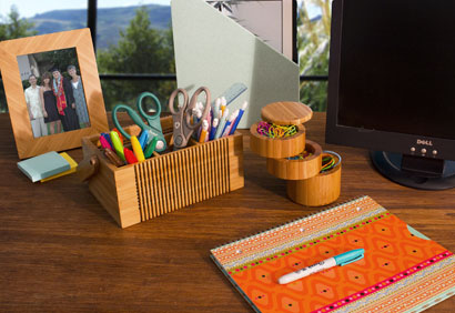 Stationery For The Eco Office Gifts Dec Totally Bamboo Desk Accessories