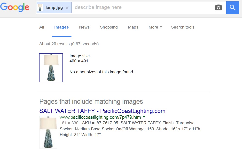 image reverse search