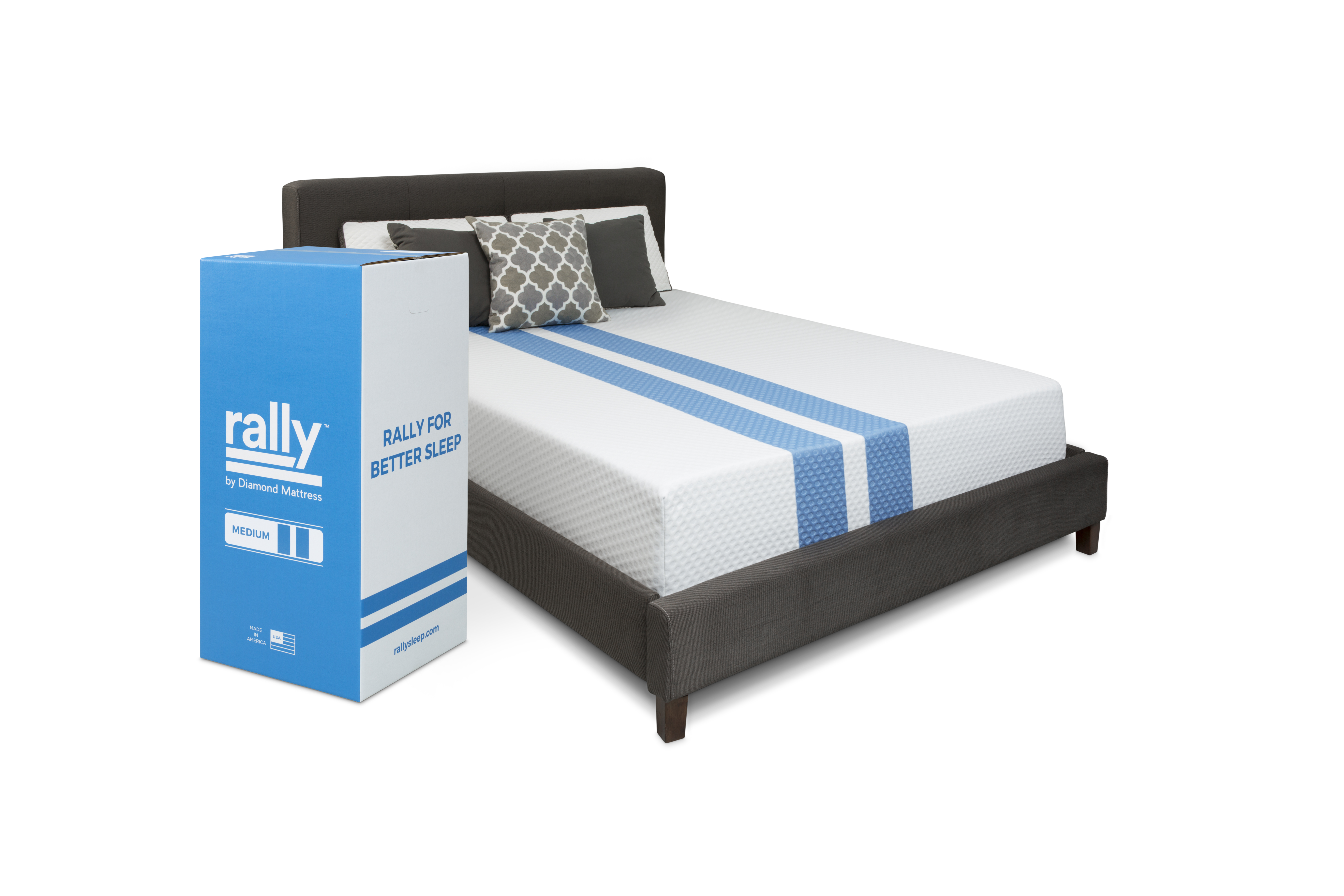 rally hybrid cooling mattress